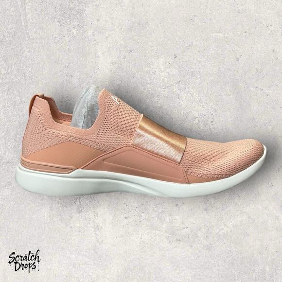 APL Men’s TechLoom Bliss Sneakers - Size 11 - MSRP $220+ - Blush/Ivory - **NEW** main image 4